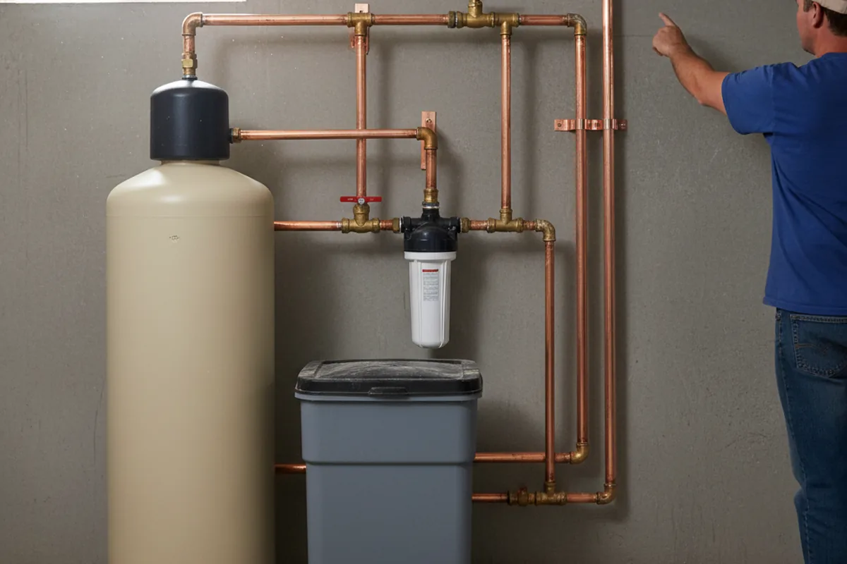 Whole-house water treatment system installed in Saddle River